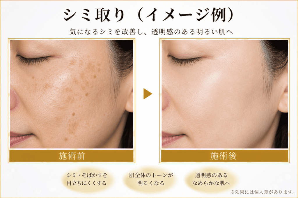 シミの箇所、確認用 【公式通販】