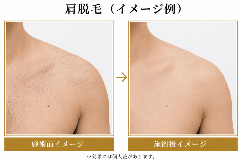 メンズ肩脱毛】肩の医療脱毛、料金について | 医療脱毛、医療レーザー