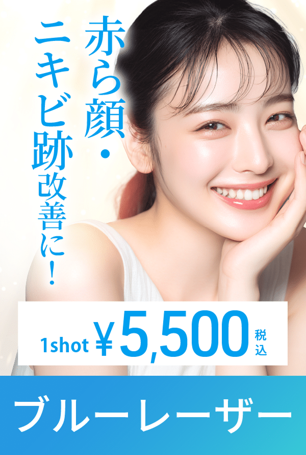 ブルーレーザーメニュー